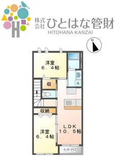 エシェルタKS【2階】の間取り