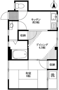 重美コーポ【2階】の間取り