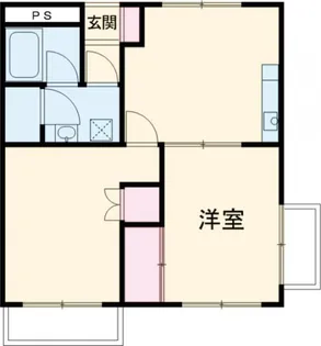 北越ビル【3階】の間取り
