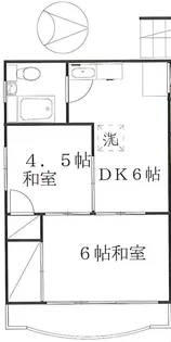 ツバサビル【2階】の間取り