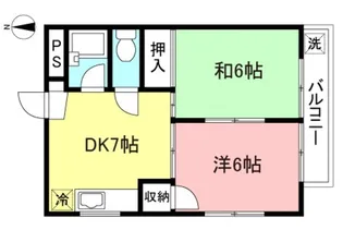 ウィステリア三鷹台【1階】の間取り