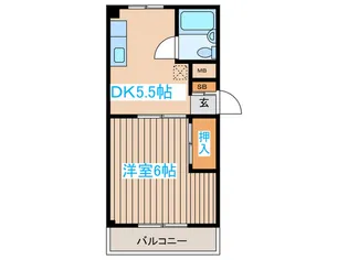 コ-ポとみざわ【2階】の間取り