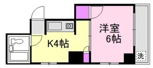 レヂデンスIIYASUDA【5階】の間取り