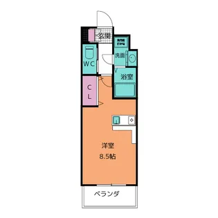 ラヴィール平針【3階】の間取り