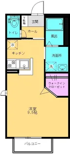 クローカス東大宮参番館 B【2階】の間取り