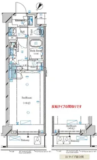 ガリシア下丸子リバーサイド【1階】の間取り