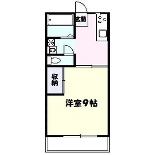 レガール末長【2階】の間取り