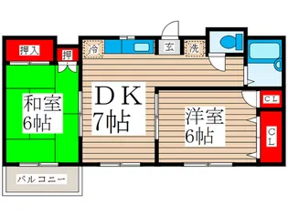 益子ビル【1階】の間取り