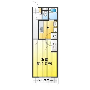 エスポアヒルズ【2階】の間取り