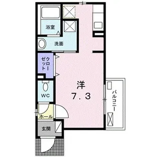 カルデア【2階】の間取り