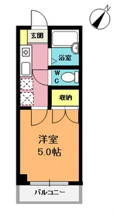 シャモニーII【1階】の間取り
