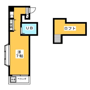 リベラル上福岡【1階】の間取り