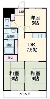 鈴木ビル【3階】の間取り