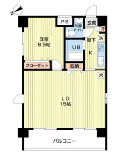 コンフォート湘南【8階】の間取り