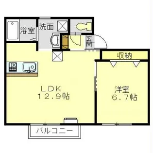 セントラルステージ本町【3階】の間取り