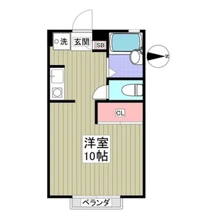 ファミーユアサダ【1階】の間取り