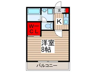グランディ川口【2階】の間取り