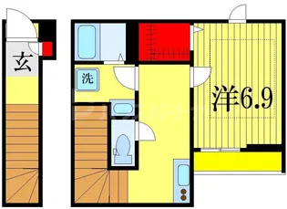 リブリ・カーサブランカ【1階】の間取り