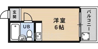 甲南第二六甲ハイム【3階】の間取り