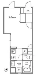 SOLASIA residence門前仲町【3階】の間取り
