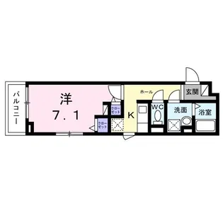ルナ アウローラ【2階】の間取り