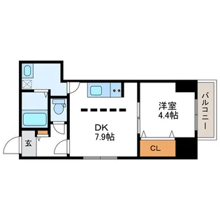 ブランシャールALAIN北18条【3階】の間取り