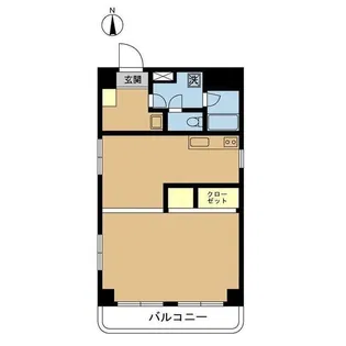 ウエスト・コパ【3階】の間取り