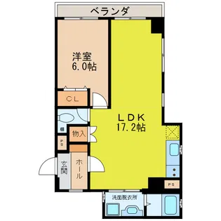 エスポワール前川【3階】の間取り