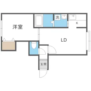 フォレスト澄川【2階】の間取り