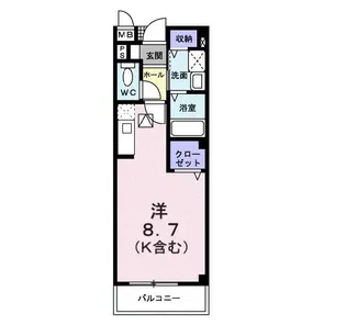 セレッソ大泉学園【1階】の間取り