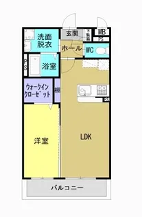 デイジー【4階】の間取り