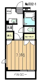 ハウスキャンファーツリー【2階】の間取り