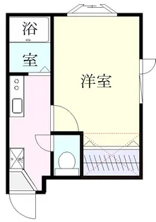 ハイツノウスウェット【2階】の間取り