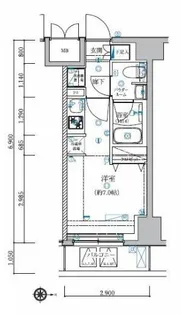 ARTESSIMO GREAS【7階】の間取り