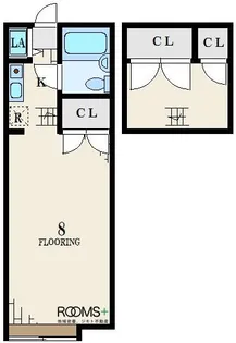 GREEN GABLES【2階】の間取り