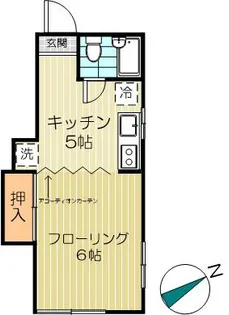 コーポミキ【1階】の間取り