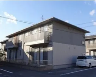 岡山県岡山市北区久米【アパート】の外観