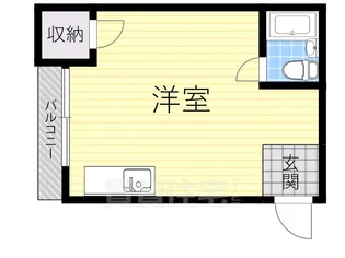 丸栄マンション【4階】の間取り