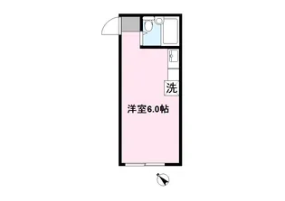 サンハイツ富久【2階】の間取り