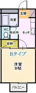 やまだいハイツ【2階】の間取り