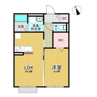 カーサスピカ【2階】の間取り