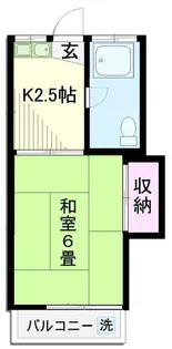 山高荘【2階】の間取り