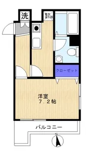 第参三陽館【4階】の間取り