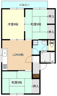 メゾン一刻 II棟【2階】の間取り