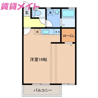 パインヒルズ【2階】の間取り