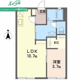 真和荘【1階】の間取り