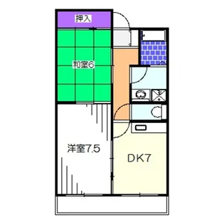 リベラルアージ【4階】の間取り