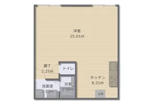 K s BASE NURUMIZU【1階】の間取り