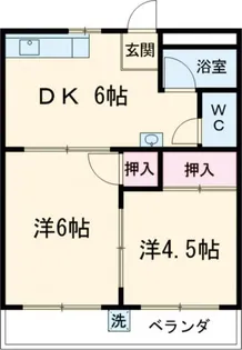 リーブルさかえ【4階】の間取り