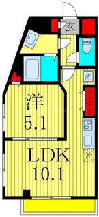 EPガーデン高石神【2階】の間取り